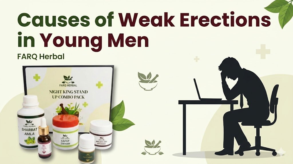 Causes of Weak Erections in Young Men