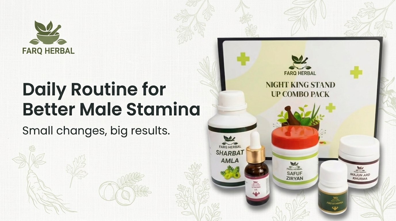 Daily Routine for Better Male Stamina
