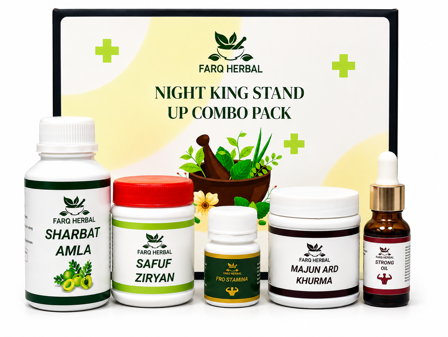 Farq Herbal Night King Stand Up Combo Pack