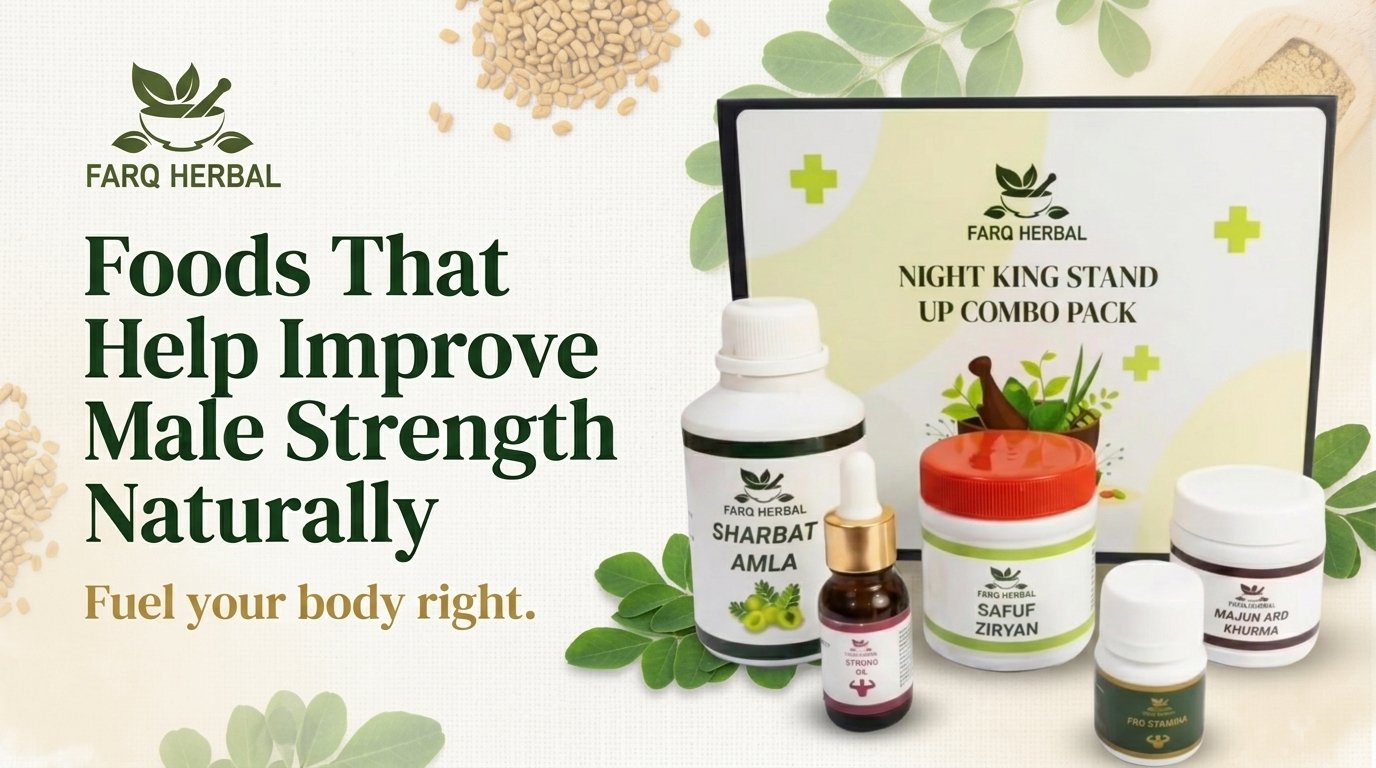 Foods That Help Improve Male Strength Naturally