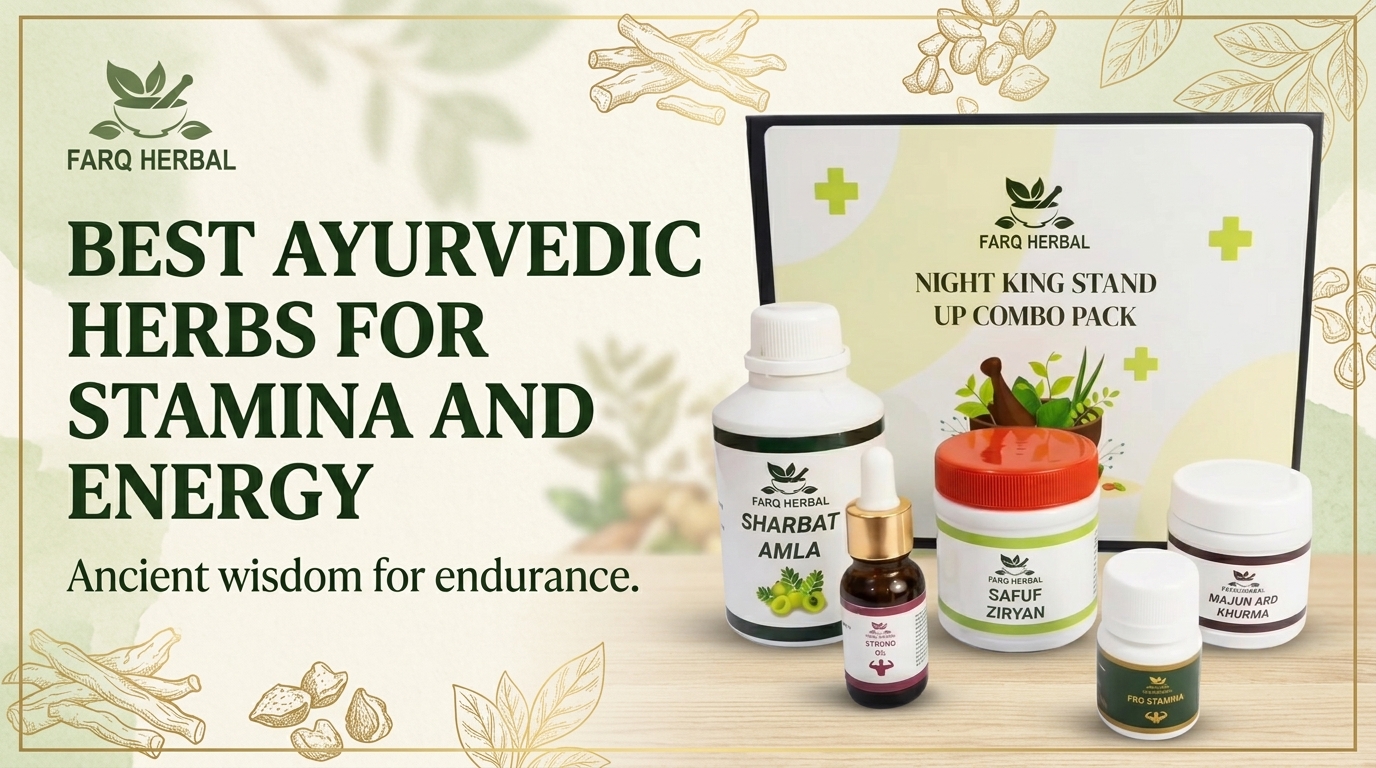 Best Ayurvedic Herbs for Stamina and Energy