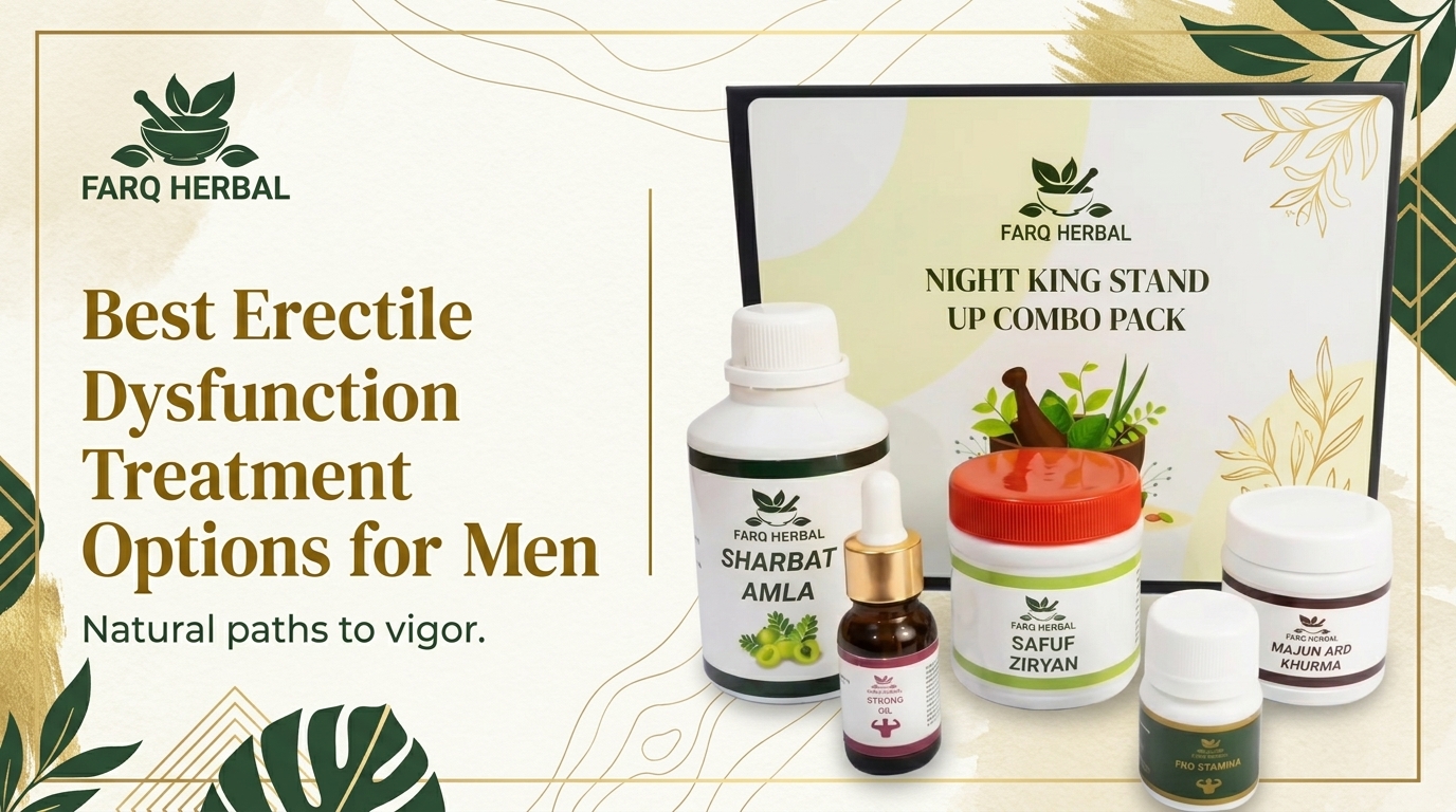 Best Erectile Dysfunction Treatment Options for Men