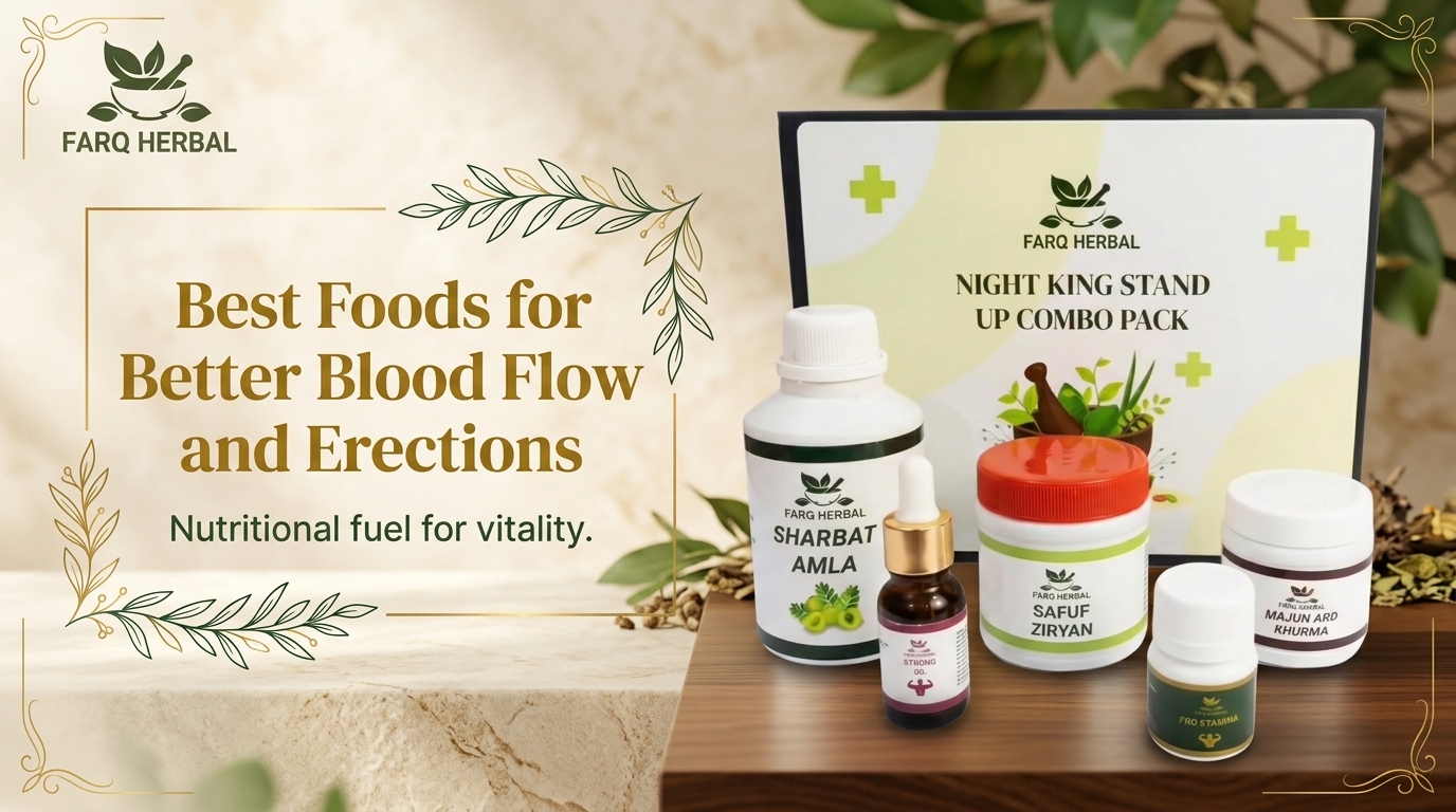 Best Foods for Better Blood Flow and Erections