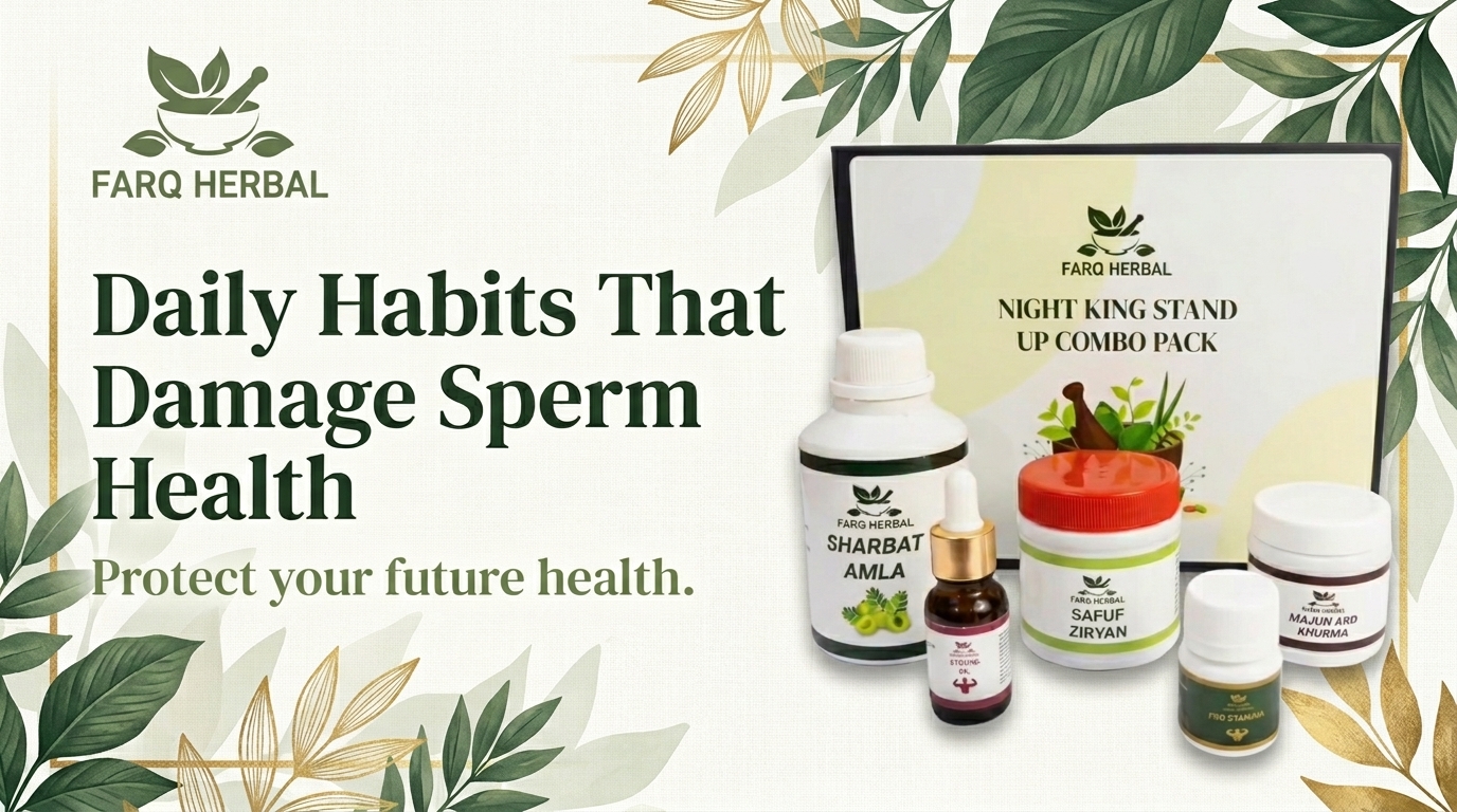 Daily Habits That Damage Sperm Health