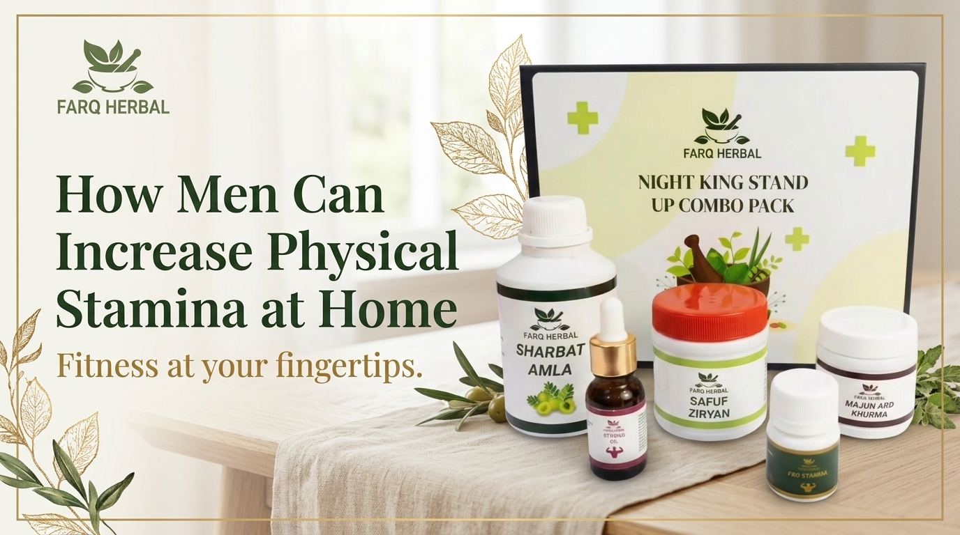 How Men Can Increase Physical Stamina at Home