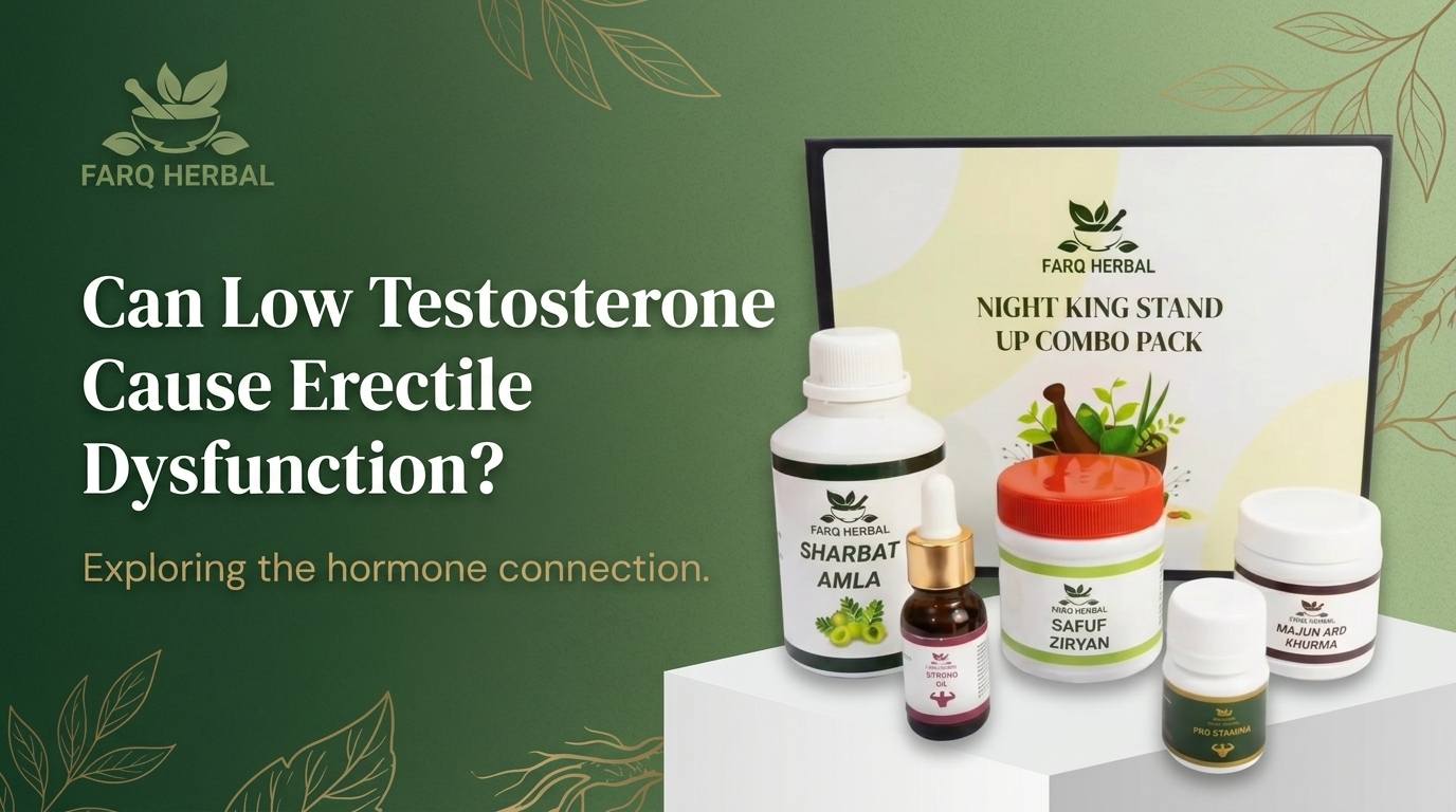 Can Low Testosterone Cause Erectile Dysfunction?