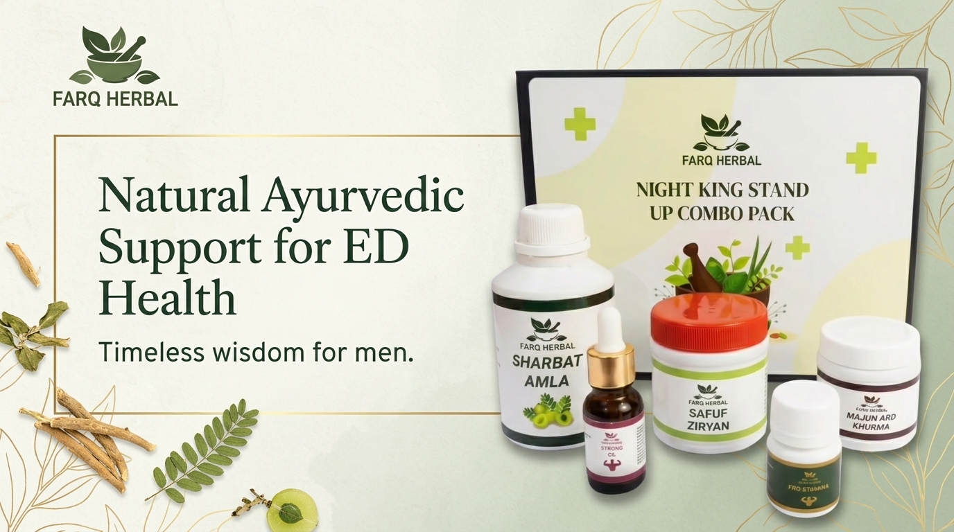 Natural Ayurvedic Support for ED Health