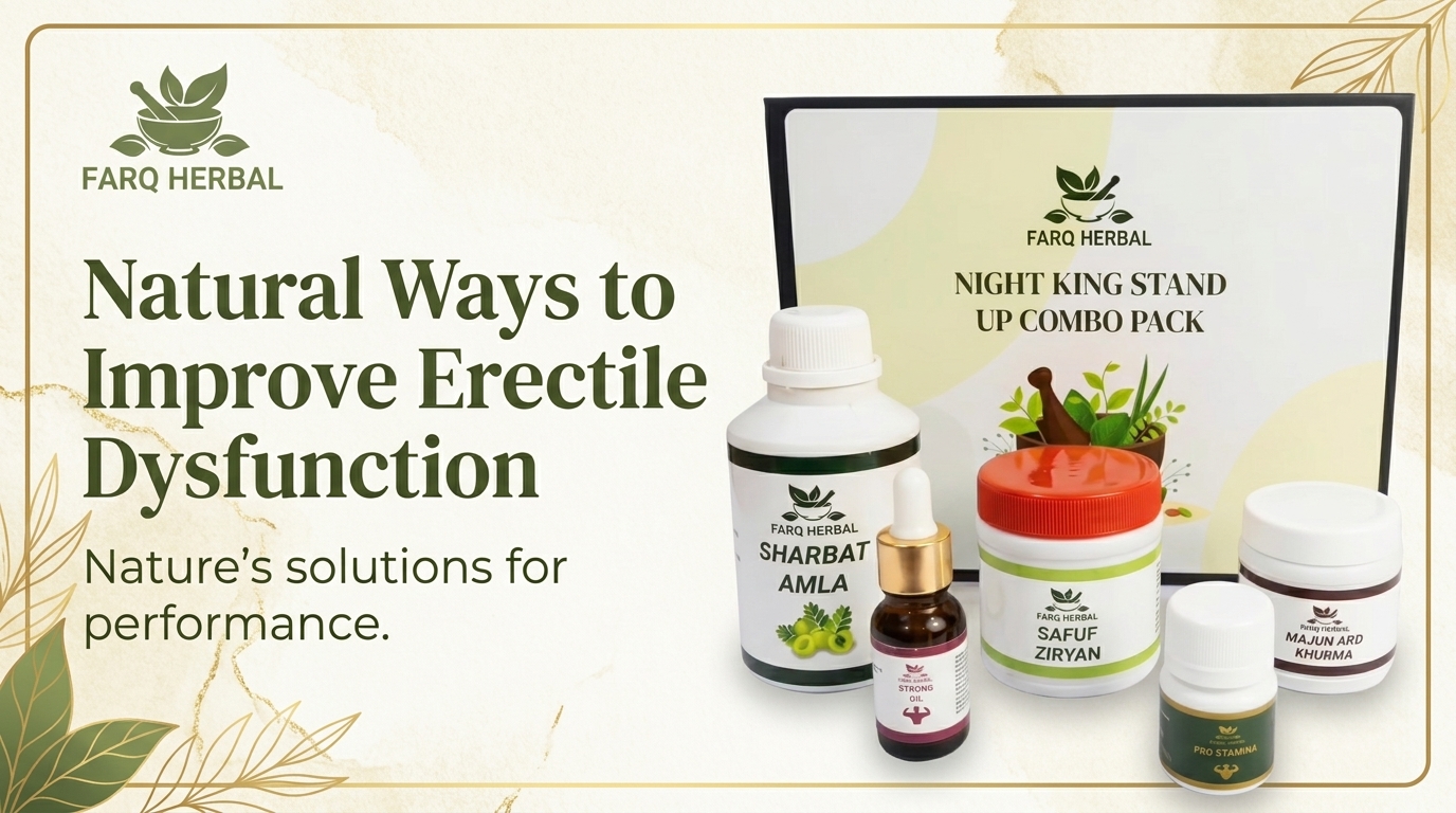 Natural Ways to Improve Erectile Dysfunction