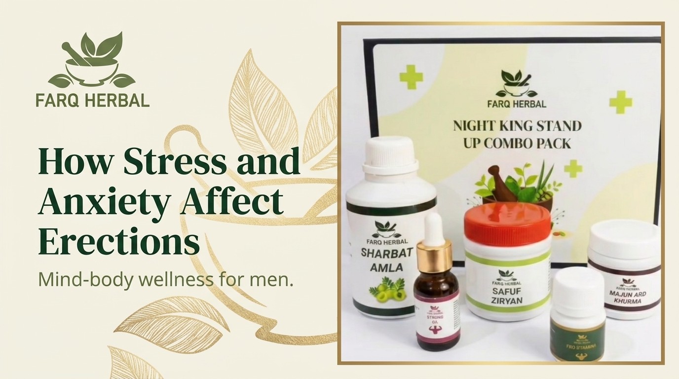 How Stress and Anxiety Affect Erections