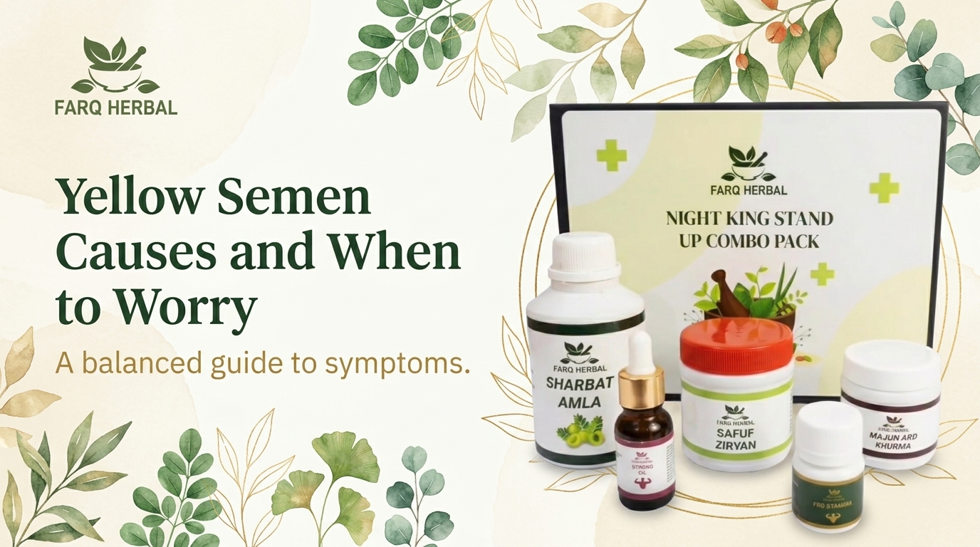 Yellow Semen Causes and When to Worry